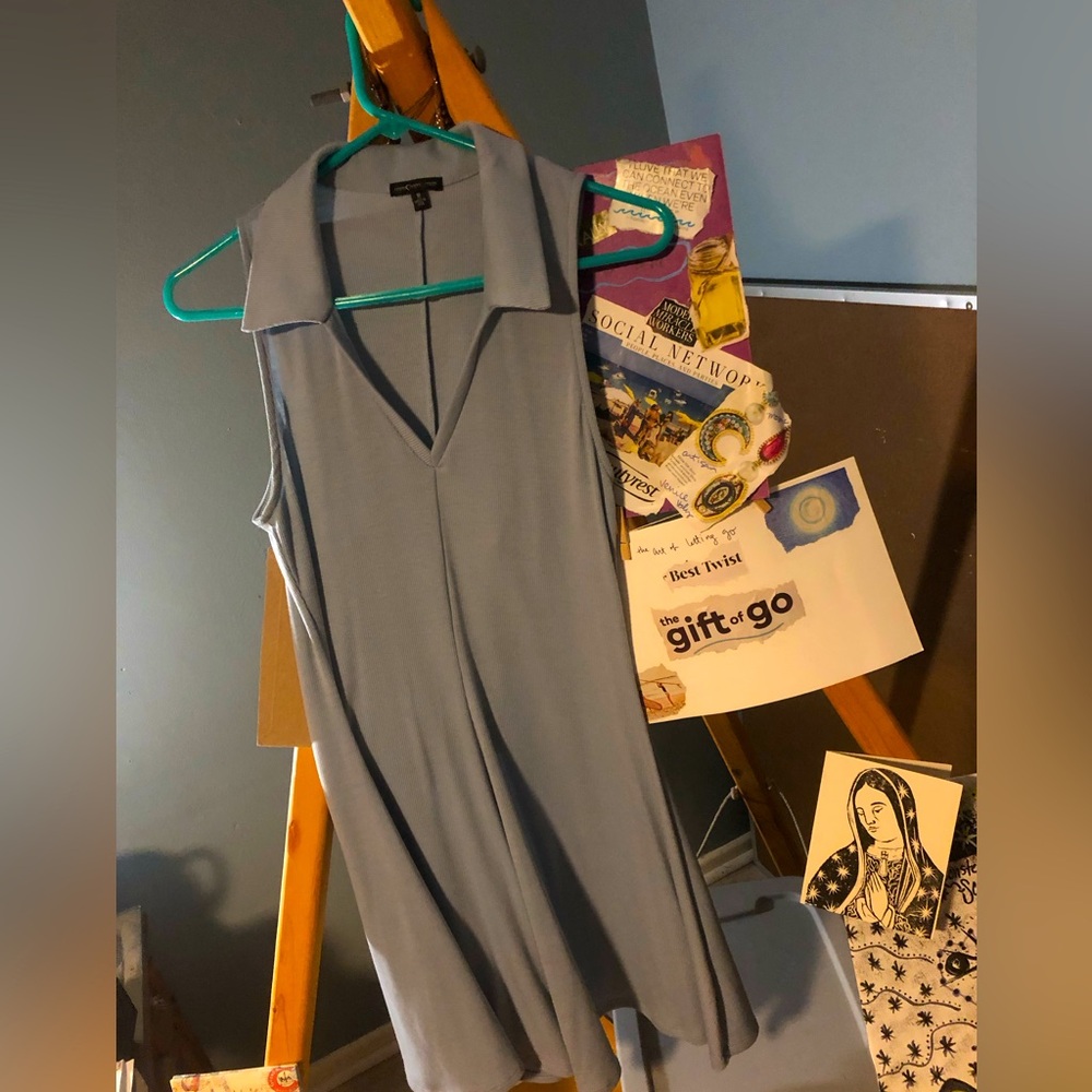 Mmmmmm Sky Blue Tennis Dress